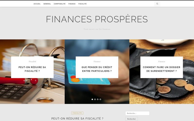 Finances prospères - Tout savoir sur les finances